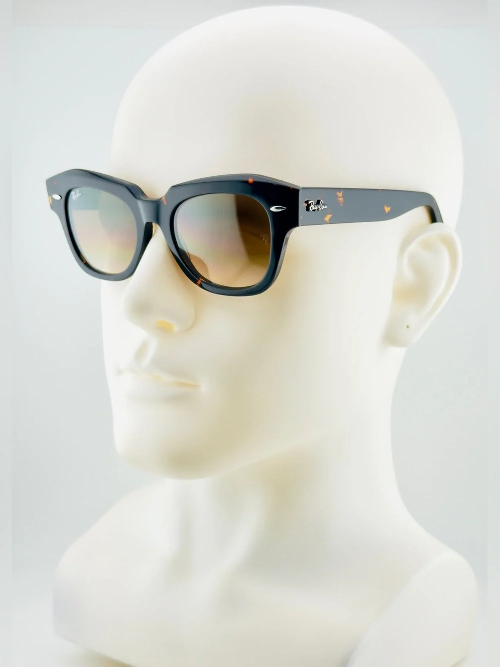 Ray-Ban State Street Women’s Sunglasses RB2186 Polished Havana Frame Brown Lens